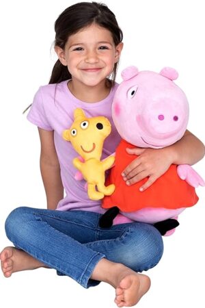 The Peppa Pig Kids Bedding Super Soft Plush Cuddle Pillow Buddy, One Size, By Franco