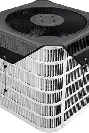 Air Conditioner Covers for Outside Units, 28" x 28" Central AC Cover, Top Universal Mesh Cover Defender for All Seasons