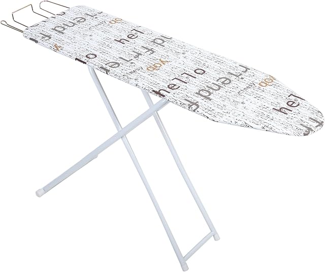 42 Inch Full Size Ironing Board,Foldable Ironing Board,Multi Functional Household Ironings Boards,Extended Ironings Boards Outside with Heat-Resistant Cover,Fast Delivery from USA White