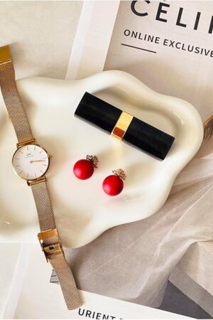 Ceramic Jewelry Tray,Ring Dish Holder,Perfume Trinket Dish,Key Bowl Vanity Cute Things Room Decor Aesthetic, Birthday Mother's Day Christmas Warm House Gifts for Women(White)