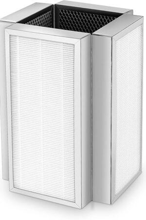 50 Replacement Filter Compatible with 50 Air Pur ifier, 3 in 1 Pre-filter, HEPA Filter and Activated Carbon, 1 Pack