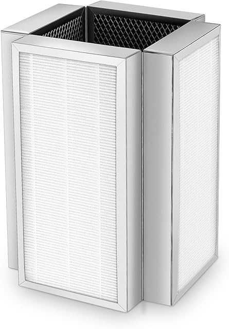 50 Replacement Filter Compatible with 50 Air Pur ifier, 3 in 1 Pre-filter, HEPA Filter and Activated Carbon, 1 Pack