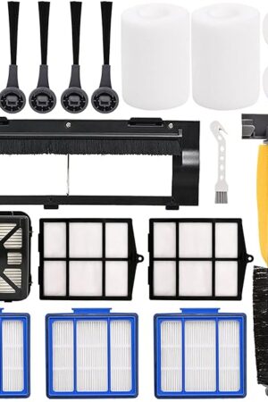 16 Pack Replacement Parts for Shark IQ R101AE RV1000AE AV911s RV912S AV1002AE AV911S UR1000SR UR1005AE QR1000SB QR1000SG AV993 RV1002AE Vacuum Cleaner