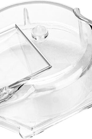 DGB-500GLID Grinder Assembly Lid Replacement for Cuisinart Coffee Grinder Replacement Parts Fits for Cuisinart Coffee Maker Models DGB-600, DGB-625, DGB-650, DGB-500, DGB-500BK, DGB-600BCC, Clear
