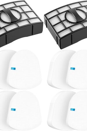 Colorfullife Replacement Filter for Shark CU530 UV650 UV725 ZU560 ZU560C ZU561 ZU562 ZU572 ZD400 ZD402 ZD201 Rotator Navigator Lift-Away Upright Vacuum，Part XFFK560, XHEPA560, XFFKZD400, XHFZD400