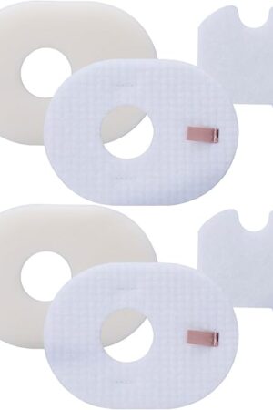 2 Pack Filter Replacement for Shark Rocket Vacuum HV300 HV301 HV300W HV302 HV305 HV310 UV450 Foam & Felt Filter Kit