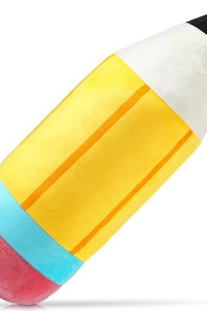 Cute Exquisite Pencil Pillow Classroom Plush Pillow Large Throw Pillow Back School Cushion Creative Exquisite Plush for Reading Room Decoration Birthday Party Gift