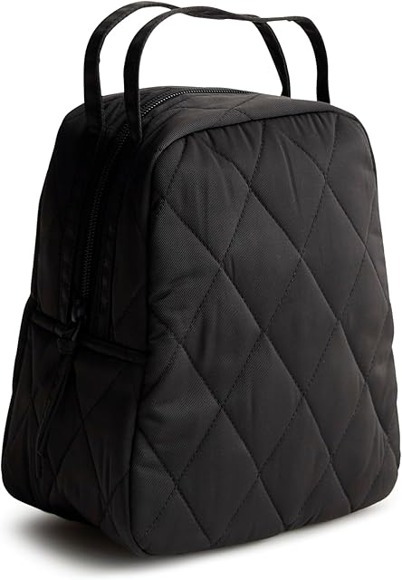 Vera Bradley Women's Performance Twill Lunch Bag, Moonless Night, One Size