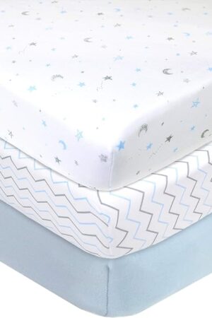 American Baby Company Soft Breathable Hypoallergenic Fitted Crib Sheets Toddler Bed Sheets, Neutral for Boys & Girls