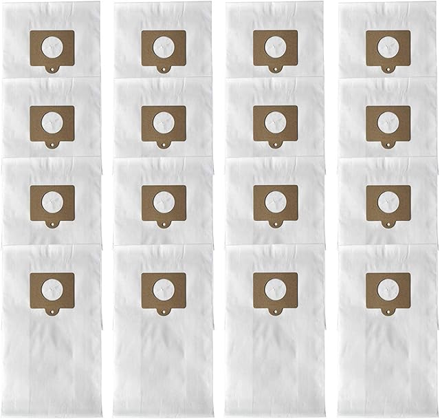 ATXKXE 16 Pack Micro Filtration Premium Canister Vacuum Bags Fit for Kenmore Style C/Q 5055 50557 50558 50104, C-5 C-18