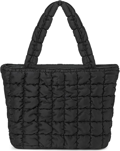CAMTOP Lunch Box for Women Girls Insulated Cute Lunch Tote Bag Lunchbox Cooler Bag for Work Travel Picnic (Black)