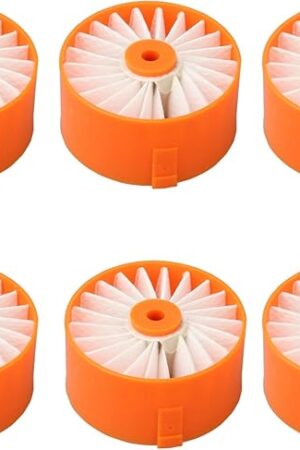 BSV2020 Filter Compatible with Black Decker BSV2020G and BSV2020P BSVF1 Powerseries Extreme Stick Vacuum, Fit for Craftsman 20v cordless stick vacuum Filters CMCVS001D1, 6 Pack