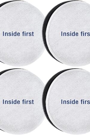Artriase E0202 Vacuum Filters for Eureka NEU180 NEU180C NEU181 NEU182A NEU182B NEU12CT NEU186 NEU188 NEU188A NEU190 NEU192A NEU202 NEU280 Powerspeed Bagless Cleaner, 4 Pack Foam Filter Replacement
