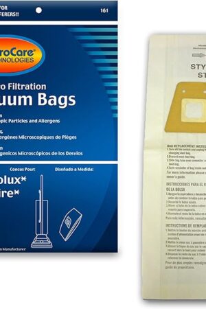 EnviroCare Replacement Micro Filtration Vacuum Bags Designed to Fit Eureka Sanitaire Style ST Uprights 5 Pack