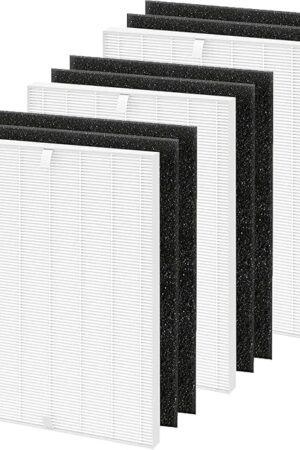 C545 Replacement Filter S for Winix Air Purifier C545 B151 P150 9300, Filter Q for Winix 5510 5520, Part# 1712-0096-00, 2522-0058-00