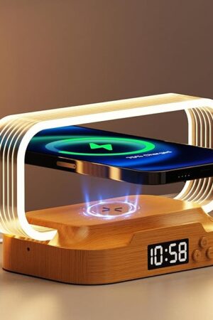 Donewin Small Nightstand Lamp, Small Table Lamp, Mini Night Light with 3 Color Modes