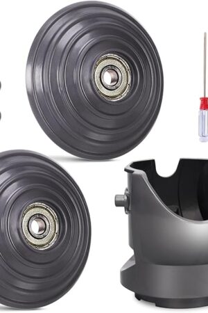 Ball Wheel + Vacuum Head Connector Replacement Compatible with Dyson V10 V11 V15 100W High Torque Cleaner Head Accessories