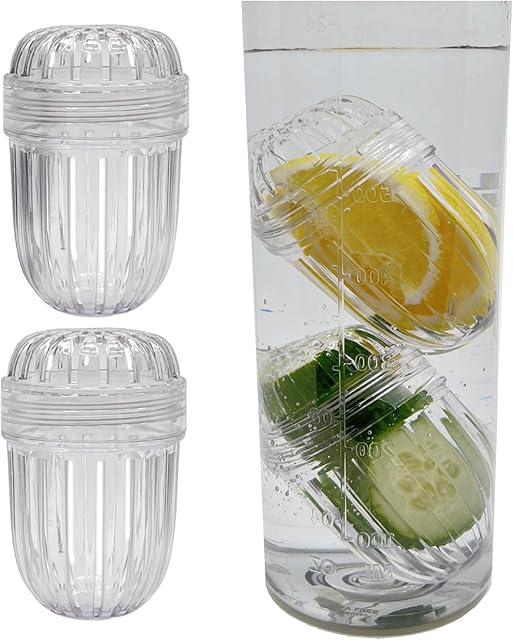 2PCS Fruit Infuser,Tea infuser for Wide Mouth Bottles.,Compatible with Stanley,Hydro Flask, Iron Flask,Takeya, ThermoFlask and Similar