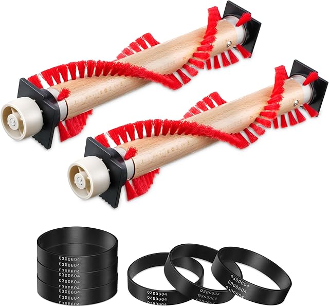Landhoow 2 Roller Brushes, 6 Vacuum Belts, Replacement for Oreck XL Upright Vacuum Cleaner, Keep Home, Office Neat
