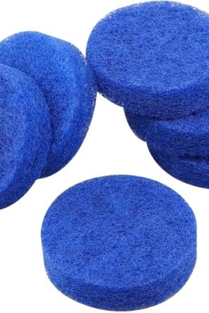 6PCS Scrub Pad Fit for Black & Decker PKS160 Power Scrubber, Power Scrubber Scrub Pad Replaces 90511586 Blue