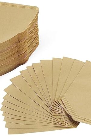 #4 Cone Coffee Filters (Natural Unbleached, 100)