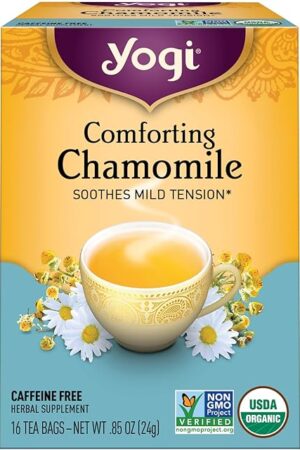 Yogi Tea, Chamomile, 16 Count, Packaging May Vary
