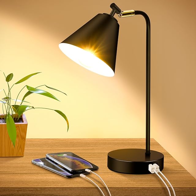 Desk Lamp Table Lamp Black
