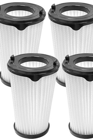 4 Pack Vacuum Filters Compatible with Electrolux PureAdvantage Stick Vacuum VAF-1TM EHVS2510AW VS3510AR, Compare to Part# EL65522
