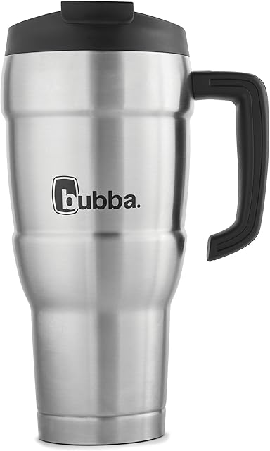 Bubba Hero XL, Vacuum-Insulated Stainless Steel Travel Mug, 30oz., Stainless Steel