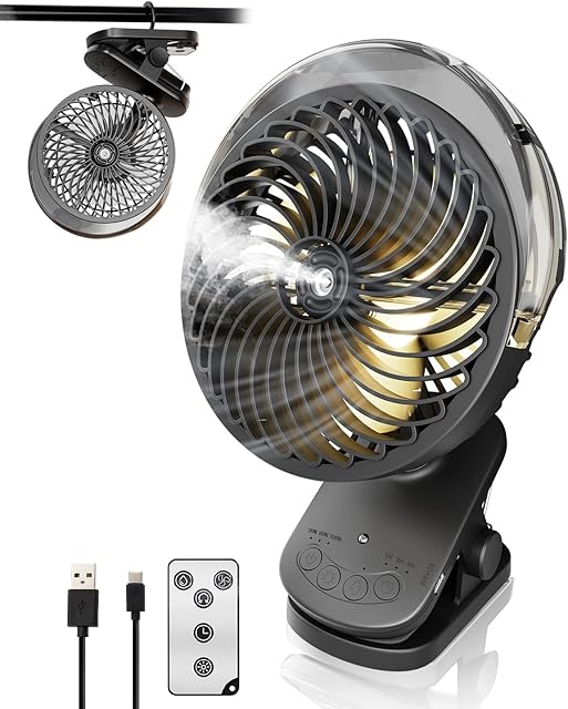 6" Clip on Fan Desk Fan