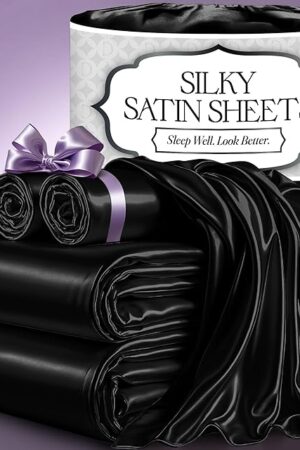 DECOLURE Bed Sheets Bedding Set, Wrinkle-Free Gifts for Women