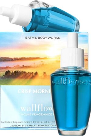 Bath and Body Works New Look! Crisp Morning AIR Wallflowers 2-Pack Refills