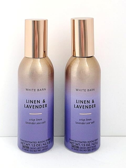 White Barn-Bath & Body Works Linen and Lavender Concentrated Room Spray 1.5 oz Set of 2