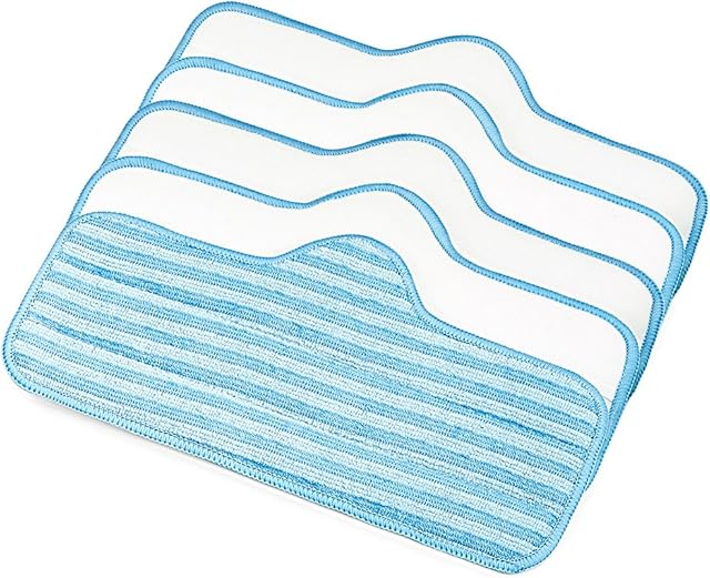 Dupray Neat Washable Microfiber Pads, accessories for Neat Steam Cleaner, pack of 5