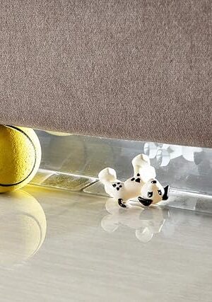 BOWERBIRD Clear Toy Blockers for Furniture - Stop Things from Going Under Couch Sofa Bed and Other Furniture - Suit for Hard Surface Floors Only