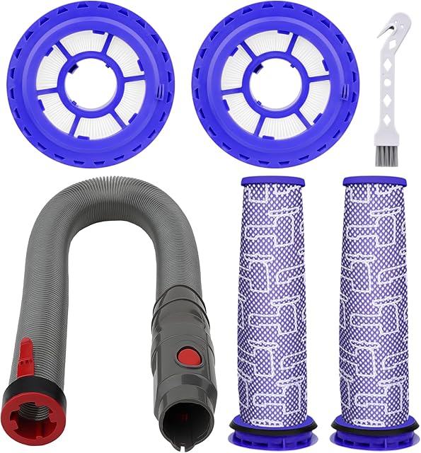 5PCS DC41 Hose Filter Replacement for Dyson DC41 DC65 DC66 UP13 UP20 UP30 Ball/Ball Animal/Ball Animal 2 & 3, Compare to Part 920769-01&920640-01