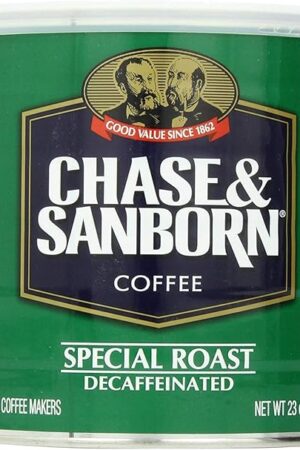 Chase & Sanborn Coffee, Special Roast Decaf Ground Coffee, Medium Roast, 23 Ounce