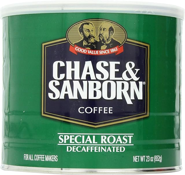 Chase & Sanborn Coffee, Special Roast Decaf Ground Coffee, Medium Roast, 23 Ounce