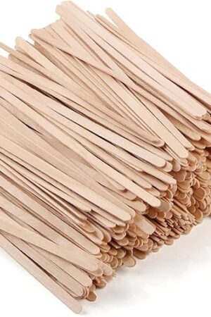 700 Pcs Natural Wooden Coffee Stirrers, 5.5" Disposable Stir Sticks, Ideal for Coffee Bars and Parties, Smooth Splinter-Free Birch wood Stirrer for Tea and Beverages (5.5")