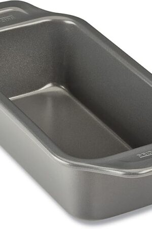 All-Clad Pro-Release Nonstick Bakeware Loaf Pan 8x4 Inch Oven Safe 450F Half Sheet, Cookie Sheet, Muffin Pan, Cooling & Baking Rack, Round Cake Pan, Loaf Pan, Baking Pan Grey