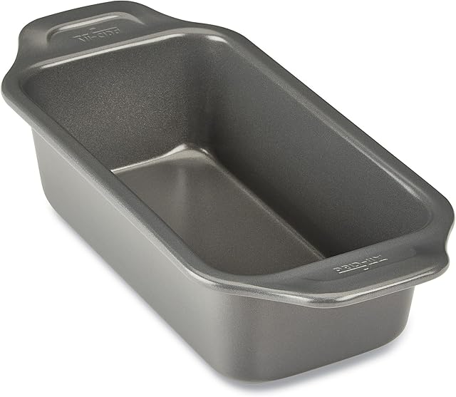 All-Clad Pro-Release Nonstick Bakeware Loaf Pan 8x4 Inch Oven Safe 450F Half Sheet, Cookie Sheet, Muffin Pan, Cooling & Baking Rack, Round Cake Pan, Loaf Pan, Baking Pan Grey