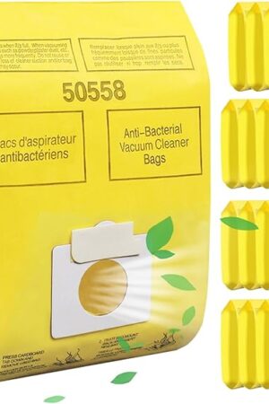 50558 Type C/Q Vacuum Cleaner Bags Compatible with Kenm.ore Canister Type C/Q 5055,50557,50558 (12)