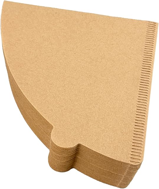 Cone Coffee Filters 2, 2-4 Cup, 100 Count, Unbleached Natural Paper, No Blowout, Disposable for Pour Over Coffee Maker and Dripper