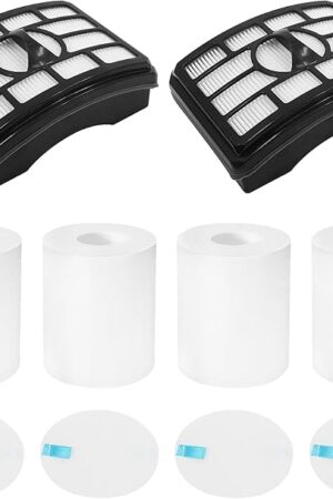 2 + 4 Pack Filter Replacement for Shark Rotator Pro Lift-Away NV500, NV501, NV502, NV503, NV505, NV510, NV520, NV552, UV560, NV642, ZU780, ZU782, ZU785. Compare to Part # Xff500 Xhf500