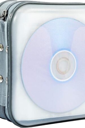 CD Case 40 Capacity White