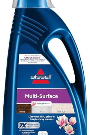 Bissell MultiSurface Floor Cleaning Formula for Crosswave and Spinwave (80 oz), 1789G