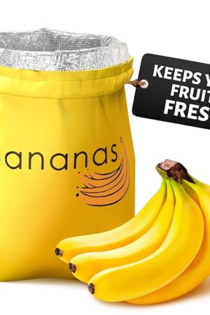 Banana Bag To Keep Bananas Fresh - Banana Bags Storage Banana Keeper For Freshness Banana Saver - Banana Bags To Prevent Ripening Banana Storage Bag
