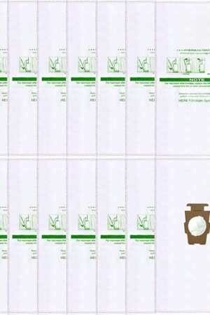 16 +2 Pack 204814 Micron Magic HEPA Filter Bags plus Belts Compatible with Kirby Part 205811 204814 204811 Universal Cloth Bags and All Kirby Sentria Vacuum G Series, Avalir Models