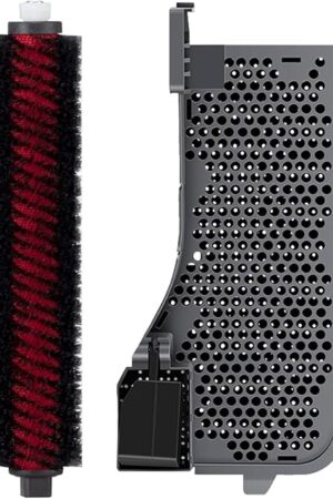 2 Pack Replacement Parts For Roborock S7 Max Ultra Robot Vacuum Cleaner Accessories Kits, 1 High-Speed Cleaning Brush, 1 Dock Station Water Filter (Only For Roborock S7 Max Ultra Accessories)