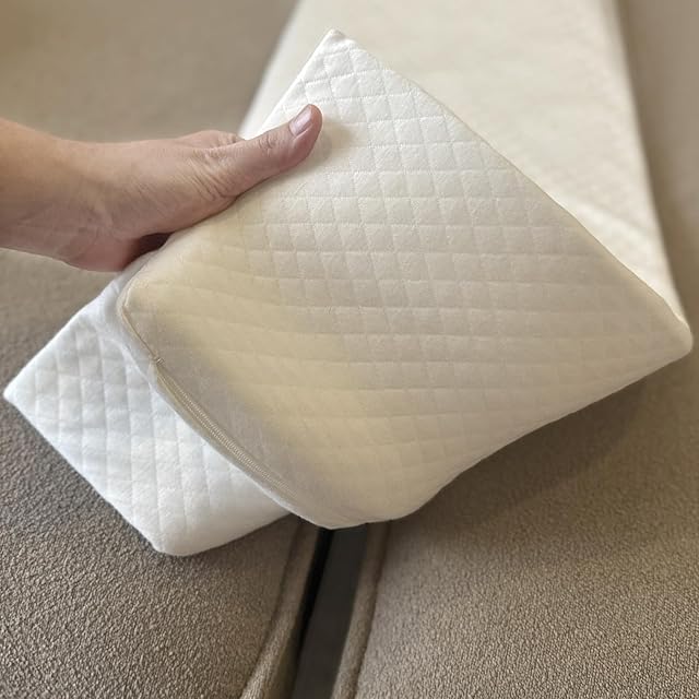 Bed Bridge Twin to King 10" Wide Bed Converter Twin Bed Connector with Washable Cover Mattress Connector for Family,Business Trip,Vacation (76 in)